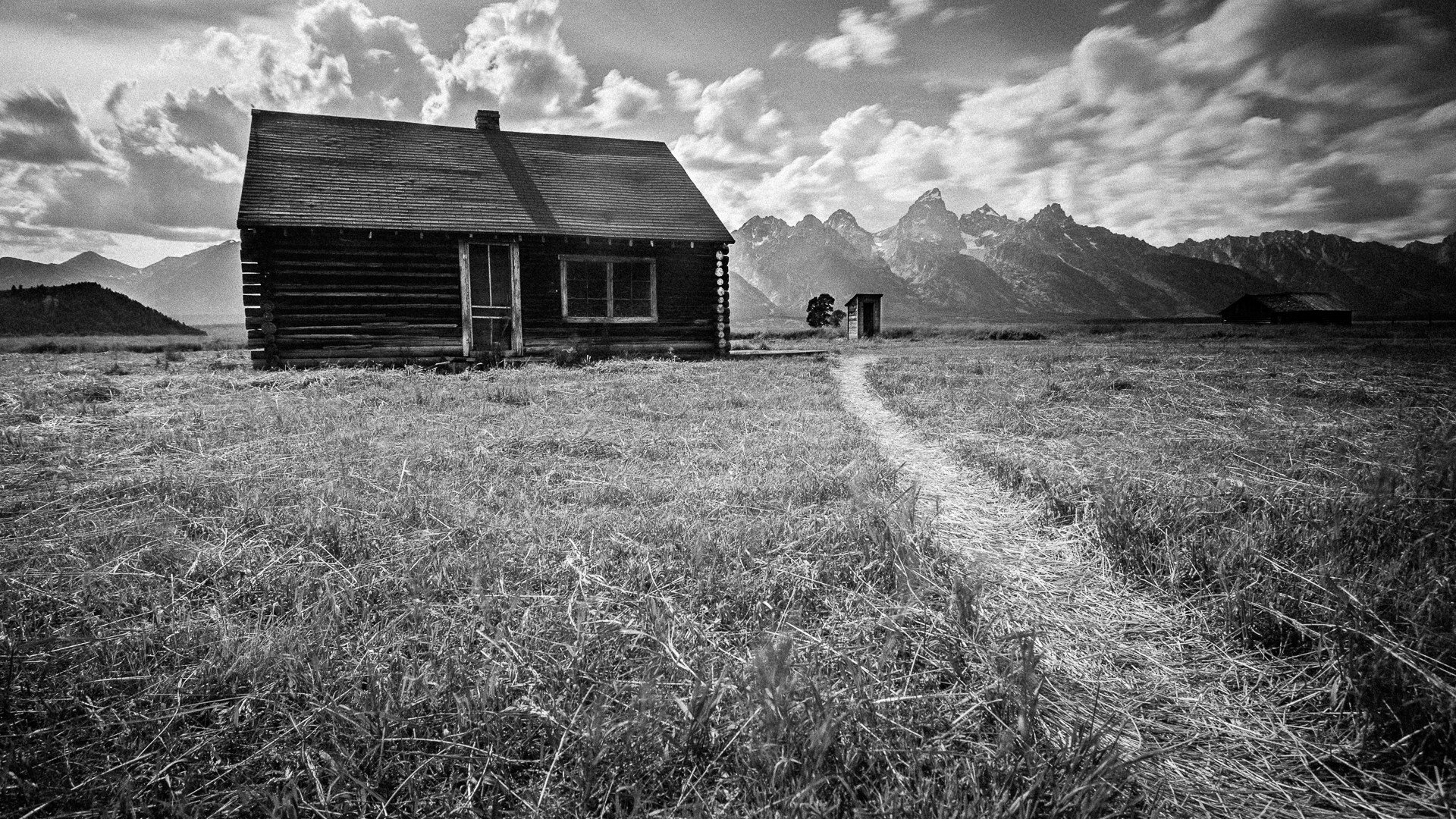 Abandoned House in Gran Teton NP