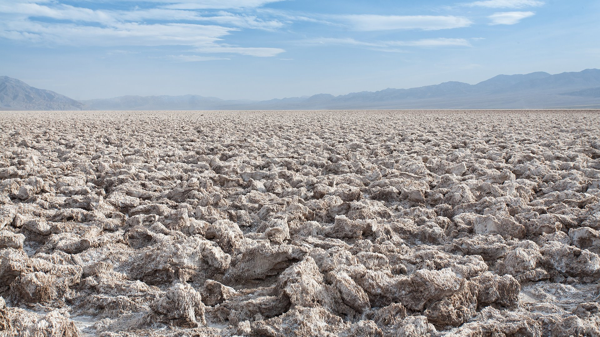 Salt Flats at Death Valley